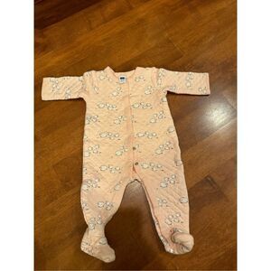 Baby Janie and Jack baby sleeper quilted